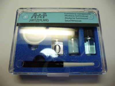 AF No.13257-1 蓄光顔料(蓄光塗料・蓄光剤)ブルー