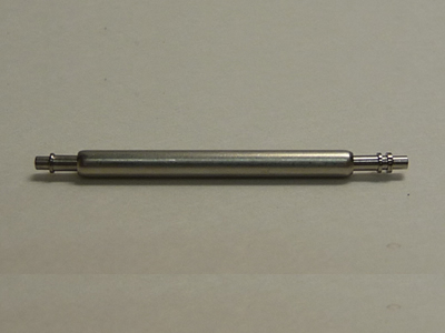 直径1.5mm バネ棒（両側つば付き）(8mm～22mm)