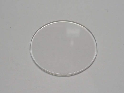 厚み(高さ)1.0mm クリスタルガラス(ミネラルガラス)平タイプ(24.1mm～28.0mm)