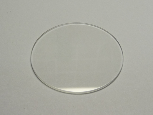 厚み1.0mm クリスタルガラス(ミネラルガラス)平タイプ(40.5mm～45.0mm)