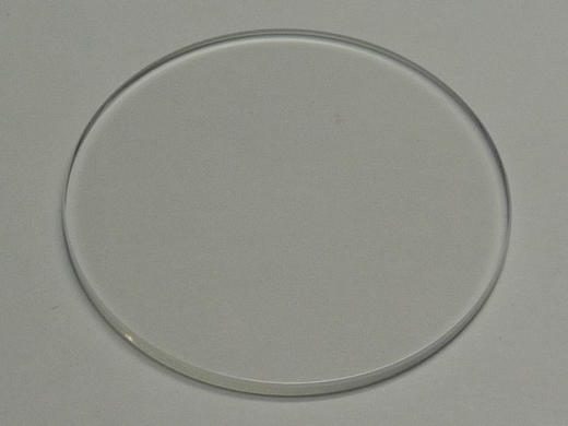 厚み(高さ)1.5mm クリスタルガラス(ミネラルガラス)平タイプ(32.1mm～36.0mm)