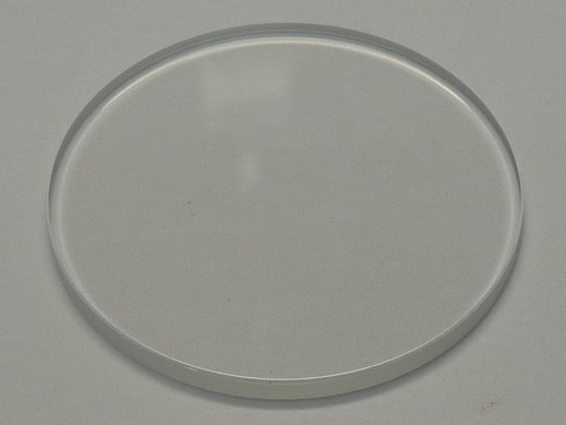 厚み(高さ)2.0mm クリスタルガラス(ミネラルガラス)平タイプ(32.1mm～36.0mm)