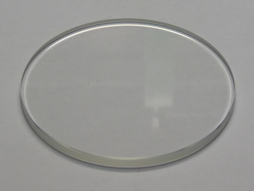 厚み(高さ)2.0mm クリスタルガラス(ミネラルガラス)平タイプ(36.1mm～40.0mm)