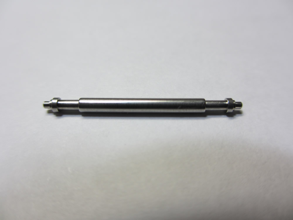 [社外品]ロレックス用のバネ棒[直径1.8mm×長さ19mm](ケースに穴なし用)