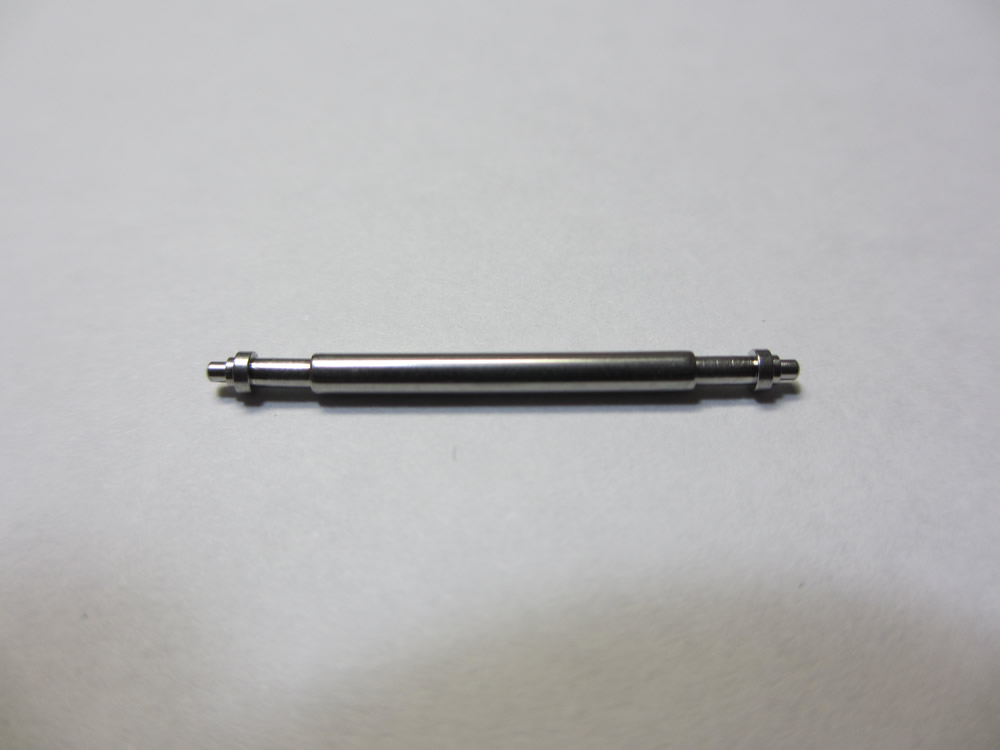 [社外品]ロレックス用のバネ棒[直径1.8mm×長さ20mm](ケースに穴なし用)