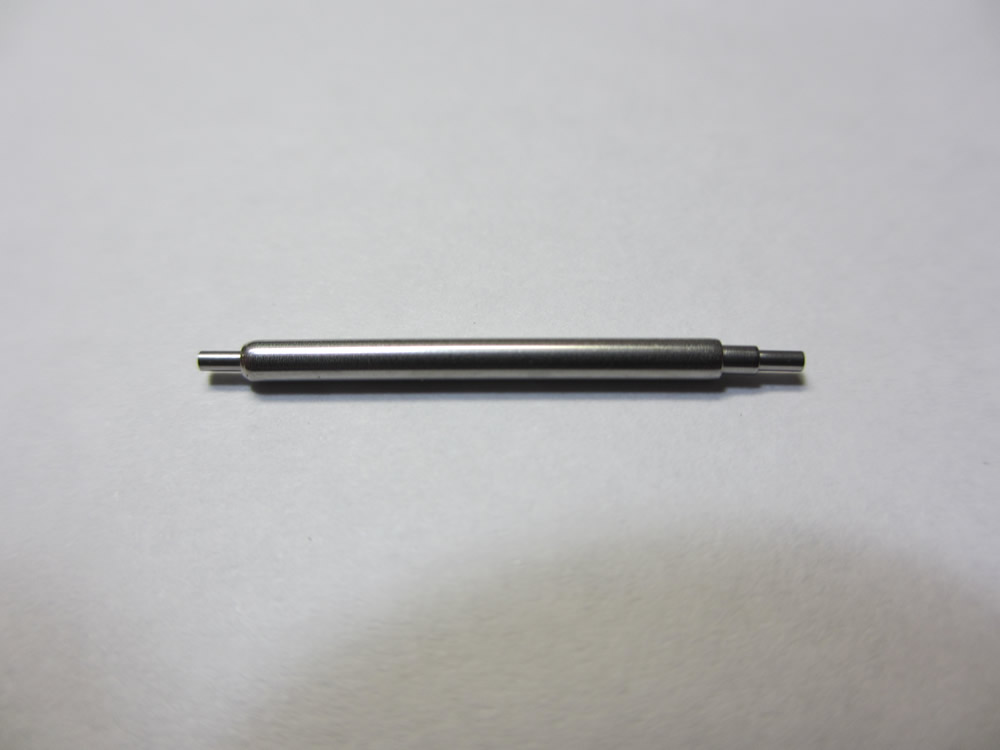 [社外品]ロレックス用のバネ棒[直径1.8mm×長さ20mm](ケースに穴あり用)