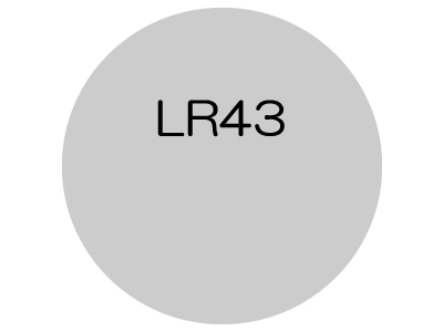 [単品]アルカリ電池 LR43