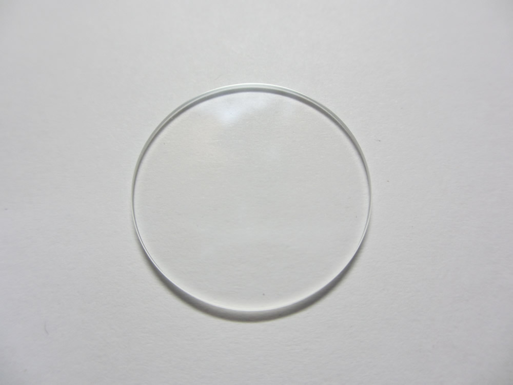 厚み(高さ)1.3mm クリスタルガラス(ミネラルガラス)平タイプ(20.1mm～24.0mm)
