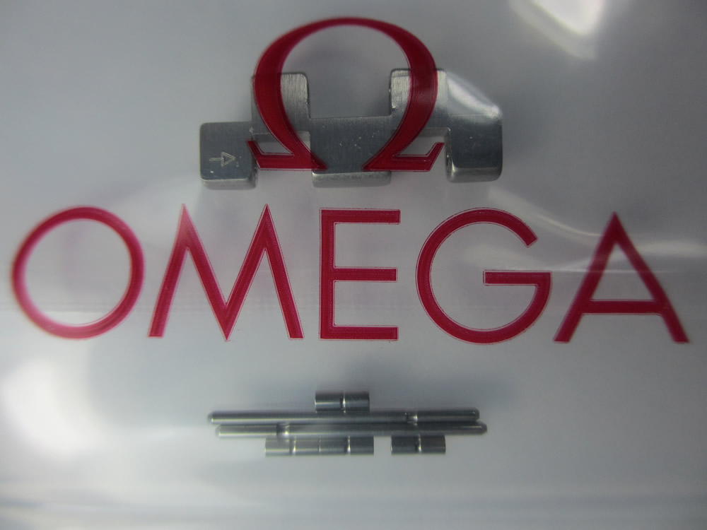 オメガ(OMEGA)の1501/823(シーマスター)の足し駒(半コマ)[6番](ステンレス[銀色]バンド用)