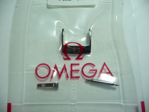 オメガ(OMEGA)の尾錠(美錠) 銀色[各サイズあり]