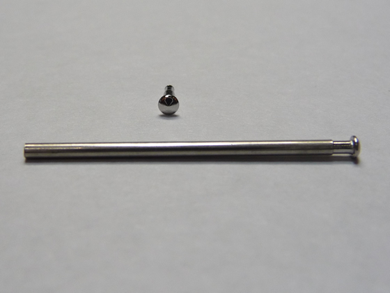 直径1.2mm ダブルロックピン(ピンの頭の直径約1.8mm)
