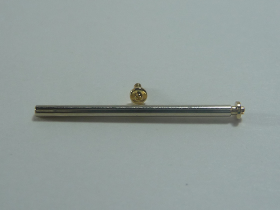 直径1.2mmバンドバー[ネジタイプ]金色(その1)