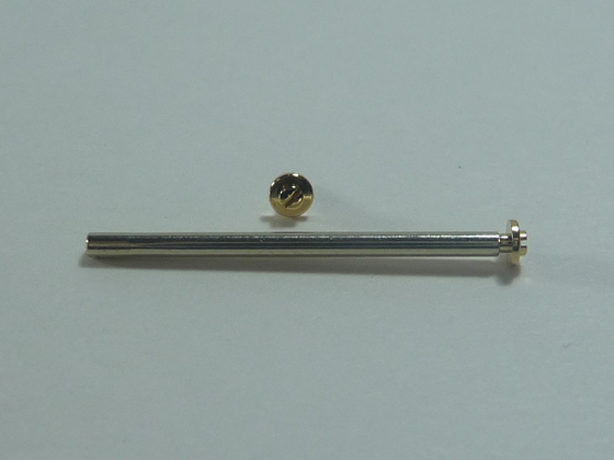 直径1.2mmバンドバー[ネジタイプ]金色(その2)