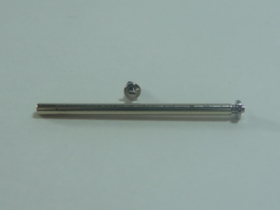 直径1.2mmバンドバー[ネジタイプ]銀色(その1)