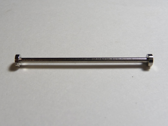 直径1.3mmバンドバー[ネジタイプ]銀色(その1)(長さ25mm～30mm)