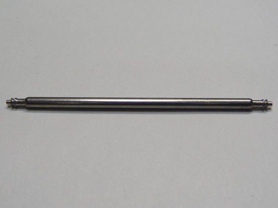直径1.8mm バネ棒（両側つば付き）(長さ 30mm～40mm)