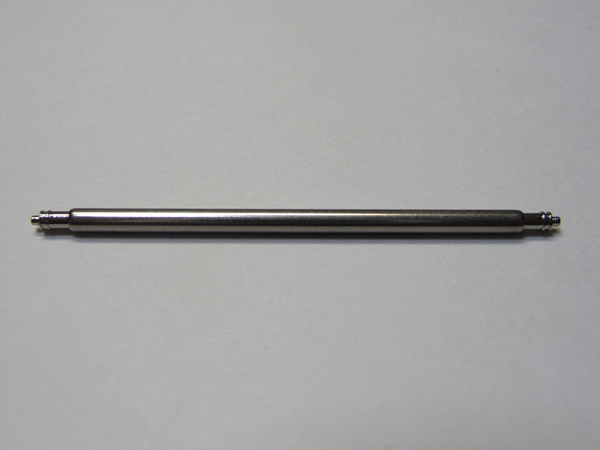 直径2.0mm バネ棒（両側つば付き）(長さ 32mm～40mm)