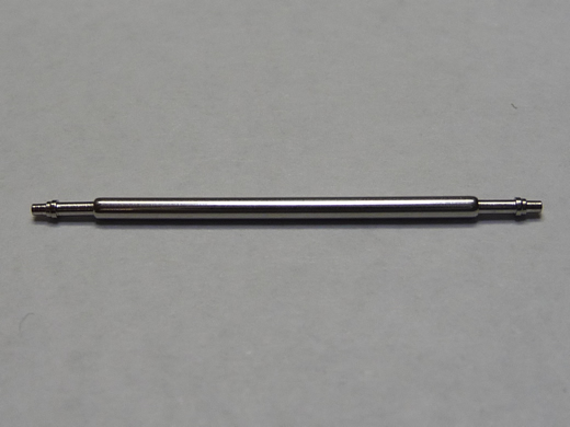 直径1.3mm バネ棒（両側つば付き）[形状その2](長さ 21mm～24mm)