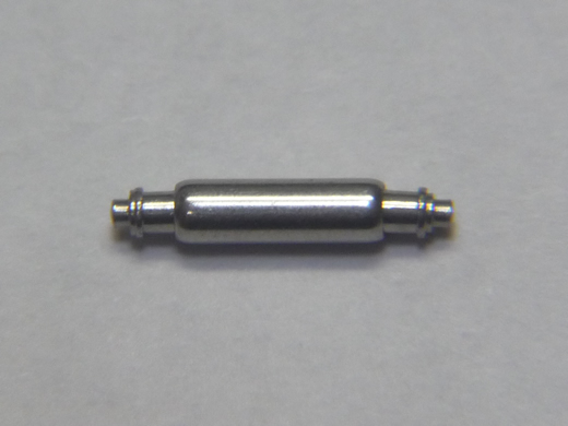直径1.5mm バネ棒（両側つば付き）[形状その2](長さ 6mm)