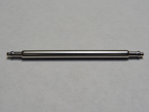 直径2.0mm バネ棒（両側つば付き）[形状その2](長さ 22mm～30mm)