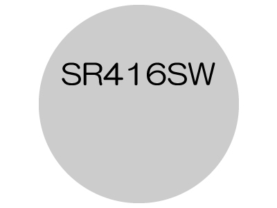 [単品]酸化銀電池 SR416SW(No.337)