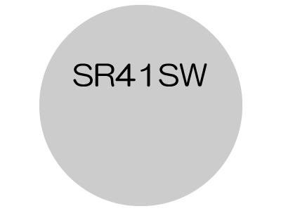 [単品]酸化銀電池 SR41SW(No.384)