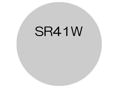 [単品]酸化銀電池 SR41W(No.392)