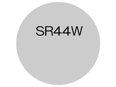 [単品]酸化銀電池 SR44W(No.357)