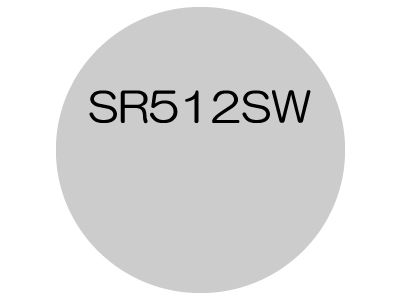 [単品]酸化銀電池 SR512SW(No.335)