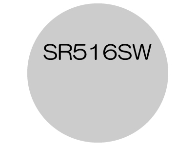 [単品]酸化銀電池 SR516SW(No.317)