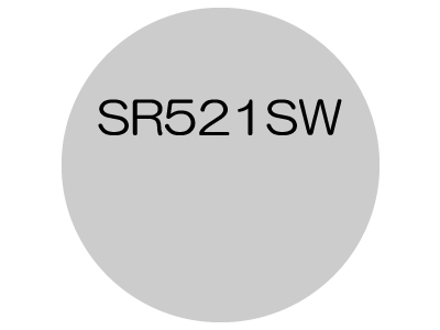 [単品]酸化銀電池 SR521SW(No.379)