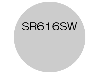 [単品]酸化銀電池 SR616SW(No.321)