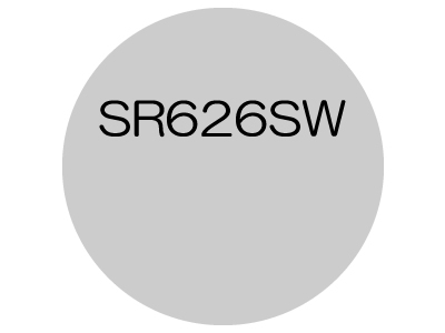[単品]酸化銀電池 SR626SW(No.377)