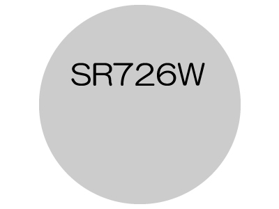 [単品]酸化銀電池 SR726W(No.396)